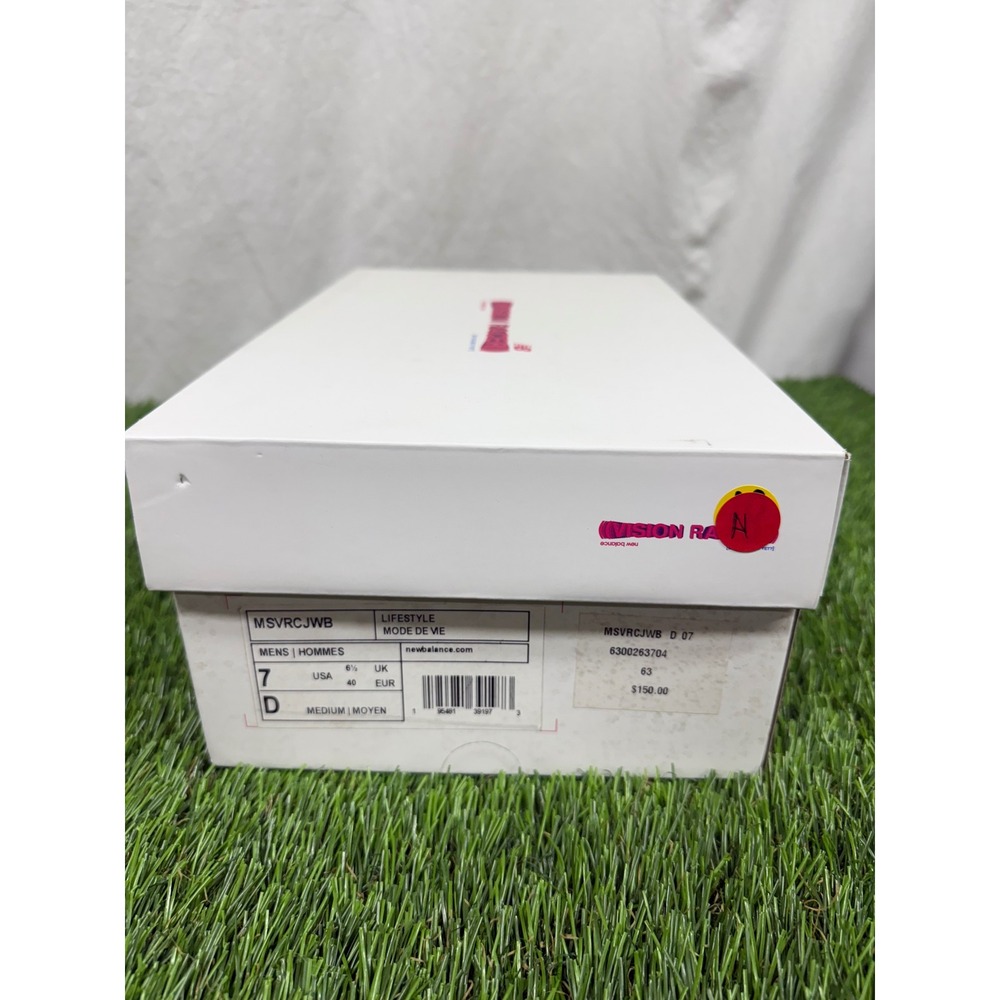 New Balance x Jaden Smith size 7 Vision Racer Trippy White Summer Jade - Picture 6 of 8
